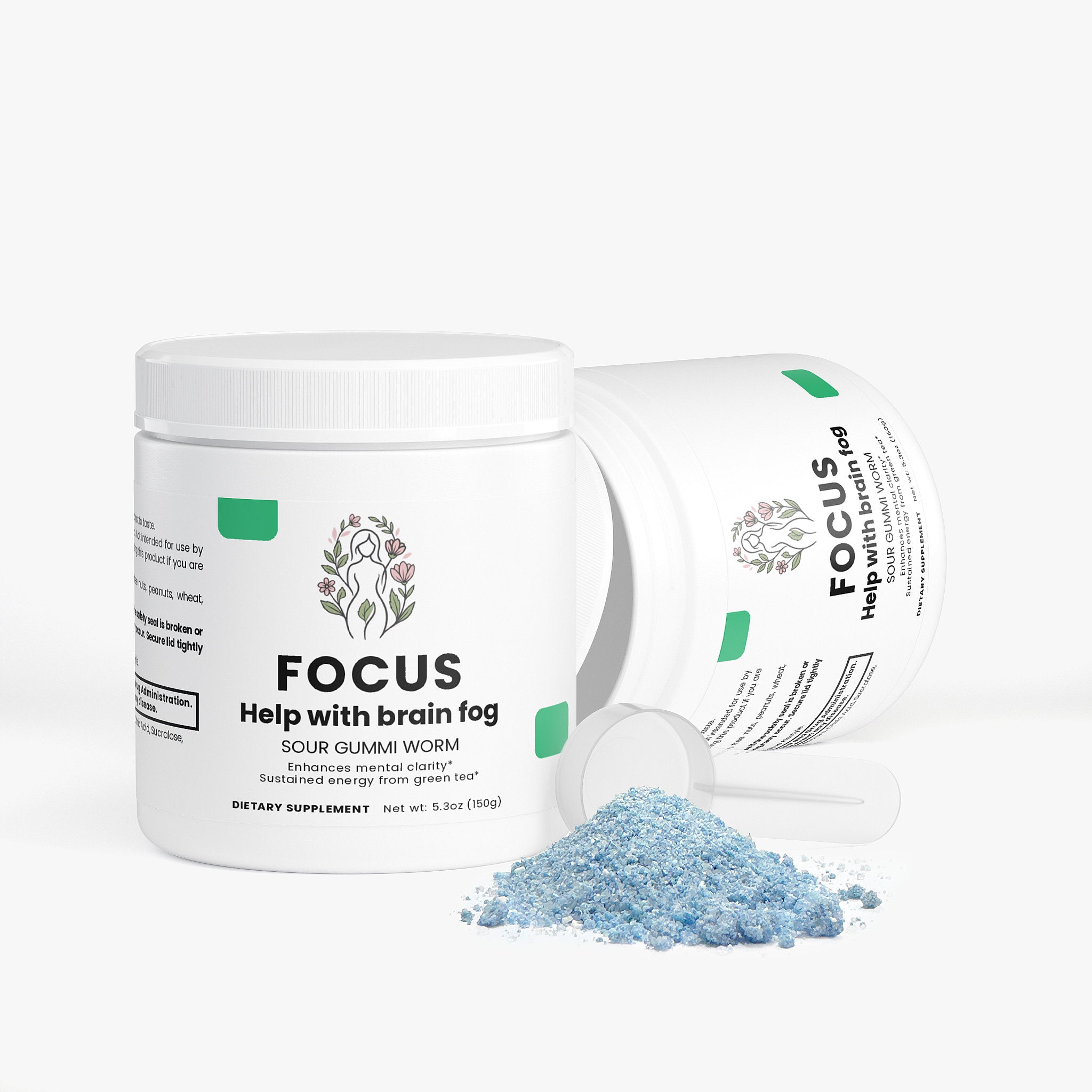 Focus Powder (Sour Gummi Worm)